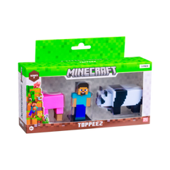 Minecraft 3D Figur 3-pak æske (Serie 2)