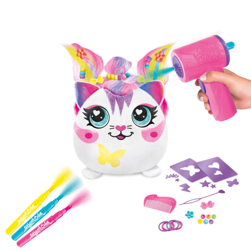 AIRBRUSH PLUSH Hair'iffic (17cm Squish Pal)