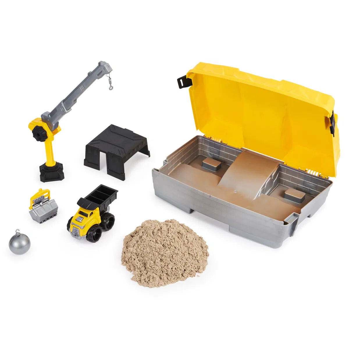 Kinetic Sand - Konstruktionssæt med Foldbar Sandkasse