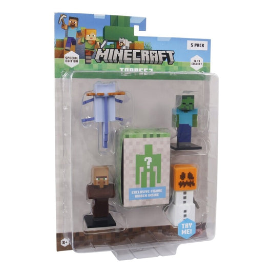 Minecraft 3D Special Edition Figur 5-pak Blister