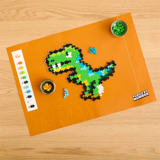 Plus-plus Puzzle By Number T-Rex / 250 pcs