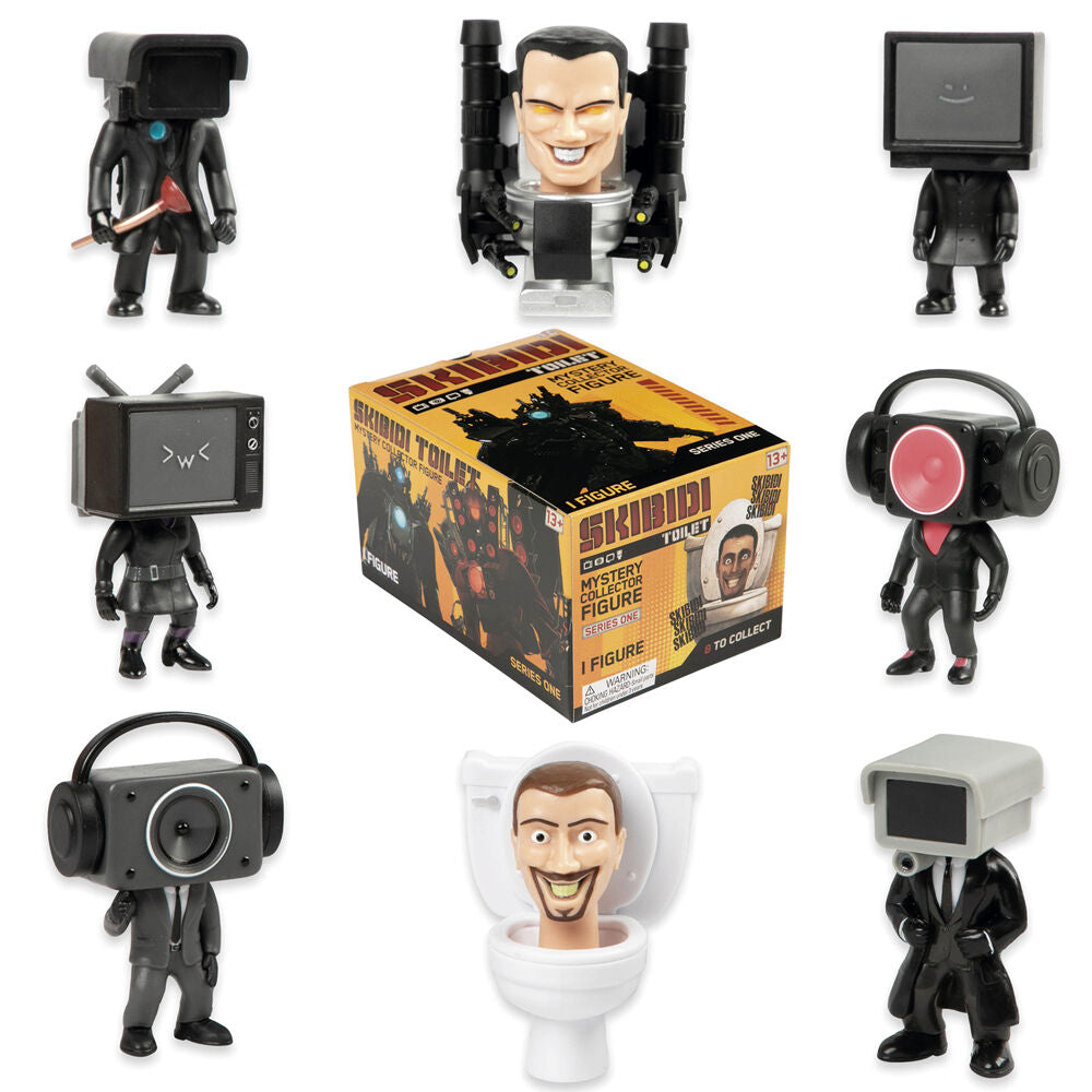 Skibidi Toilet Surprise Figure 15cm (Assorteret)