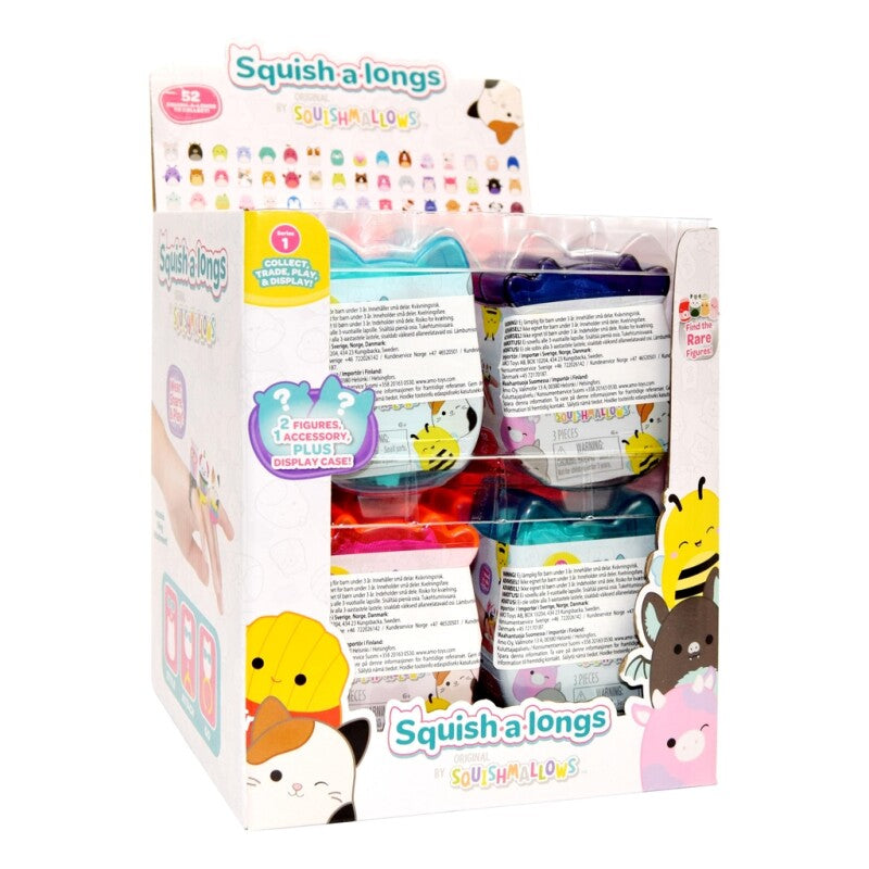 Squish-a-longs 2,5 cm Blind 2-pak - flere varianter