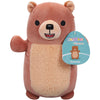Squishmallows HugMees Stokely The Kodiak Bear 25 cm