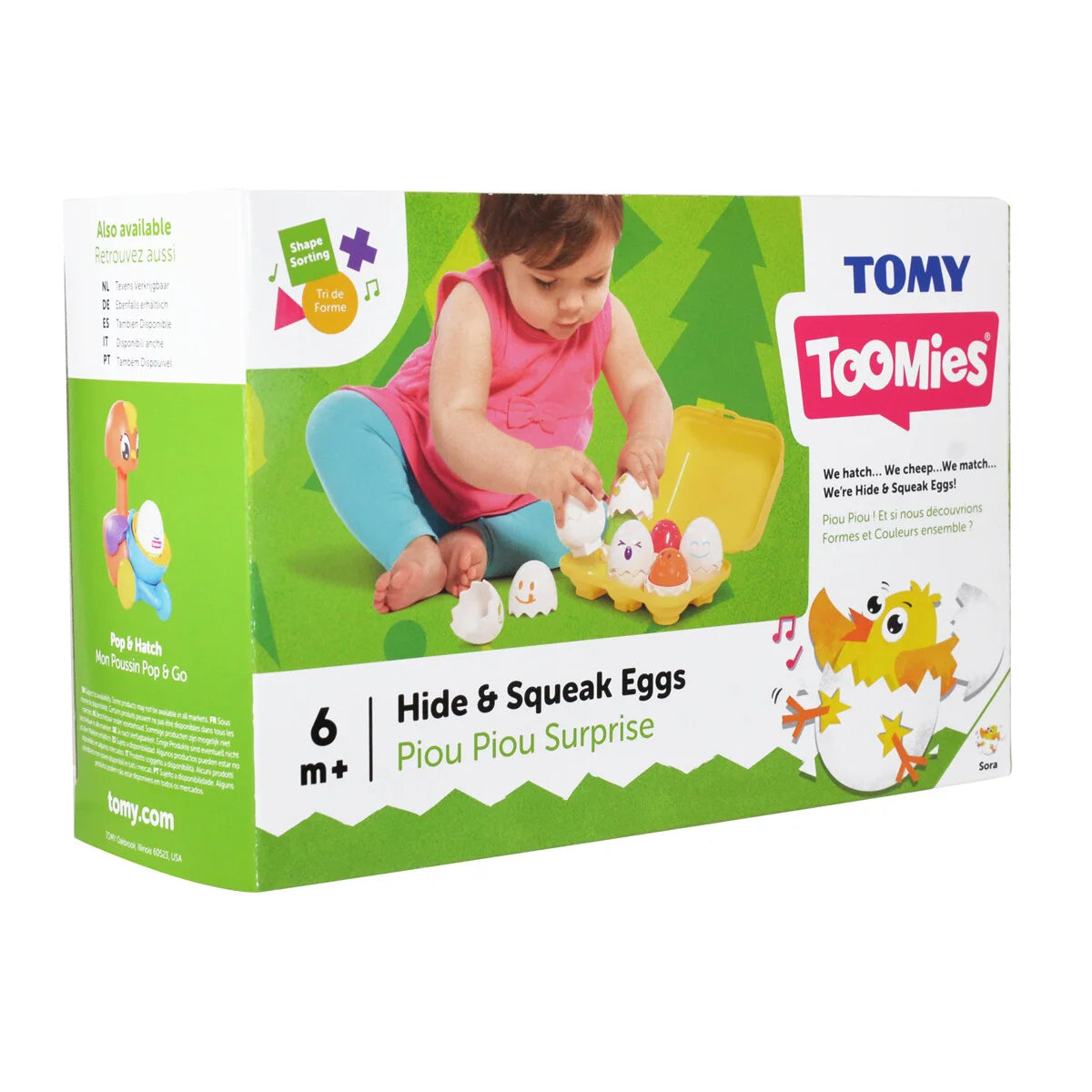 Toomies Hide & Squeak Eggs