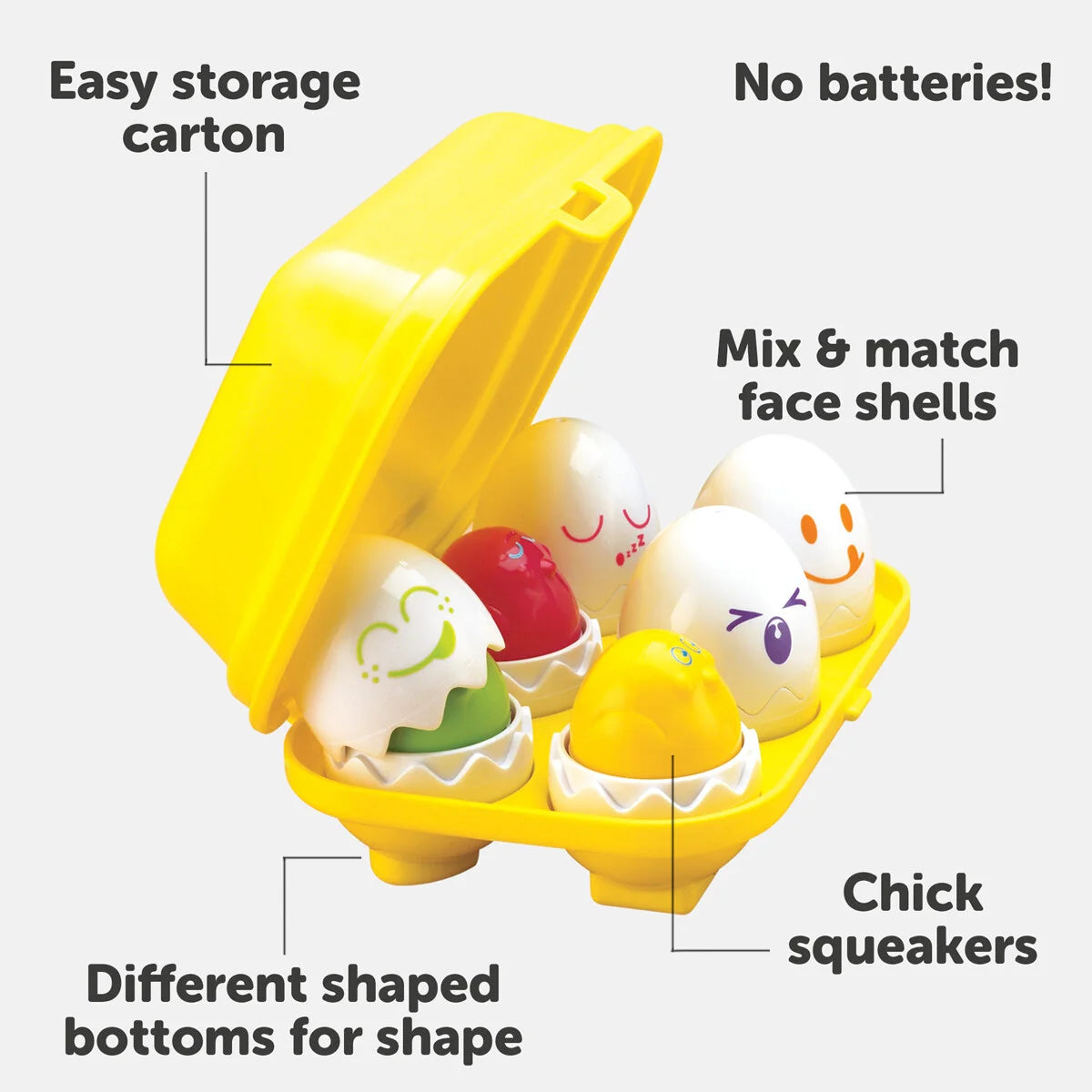 Toomies Hide & Squeak Eggs