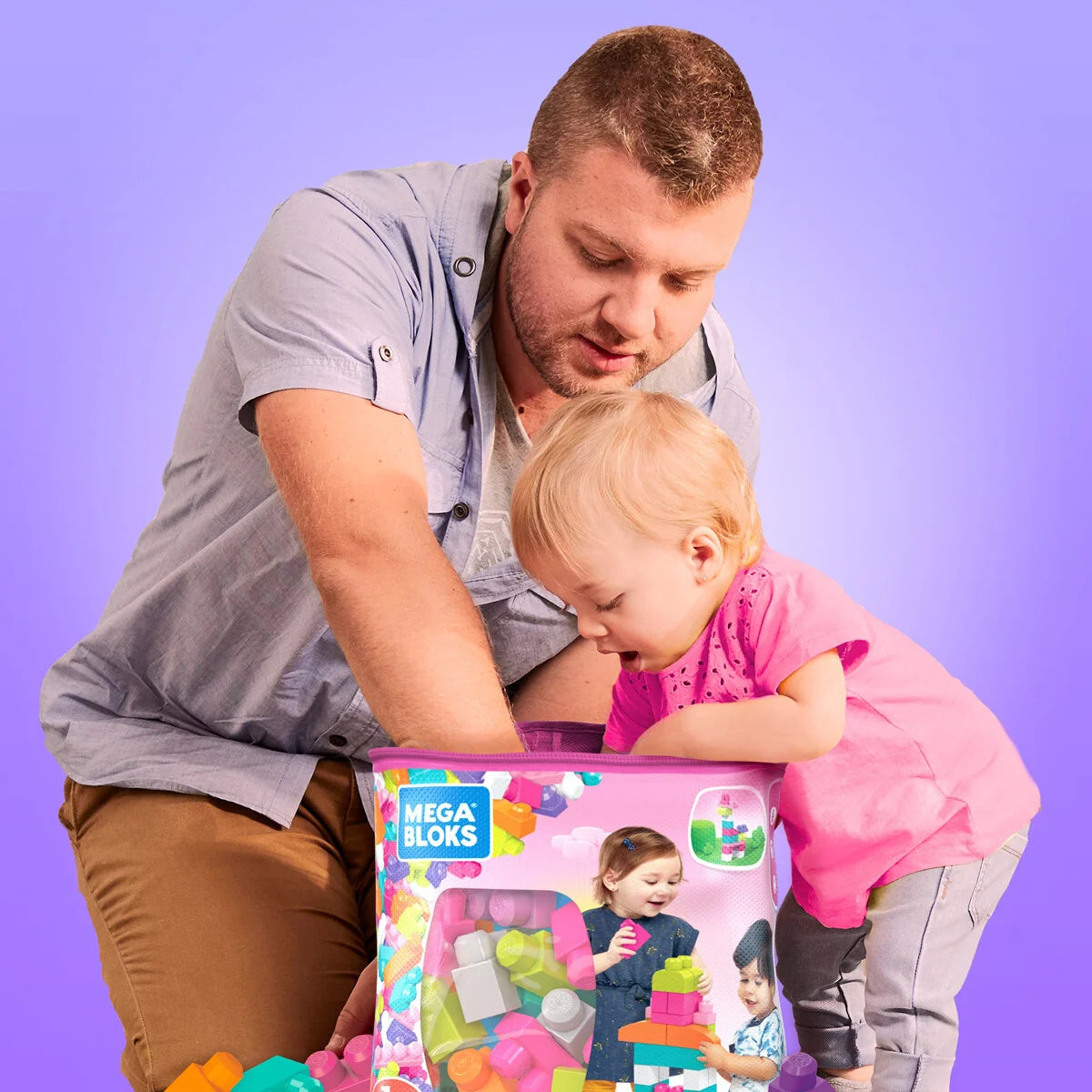 MEGA Bloks First Builders Big Building Bag