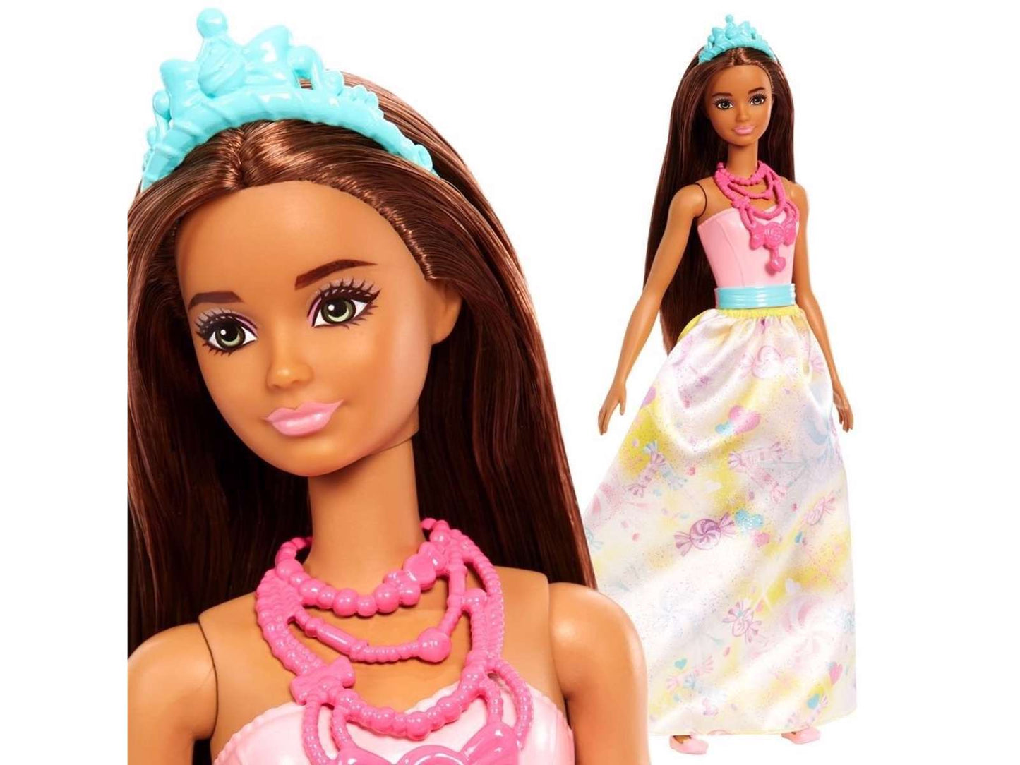 Barbie Princess Dreamtopia candy dukke