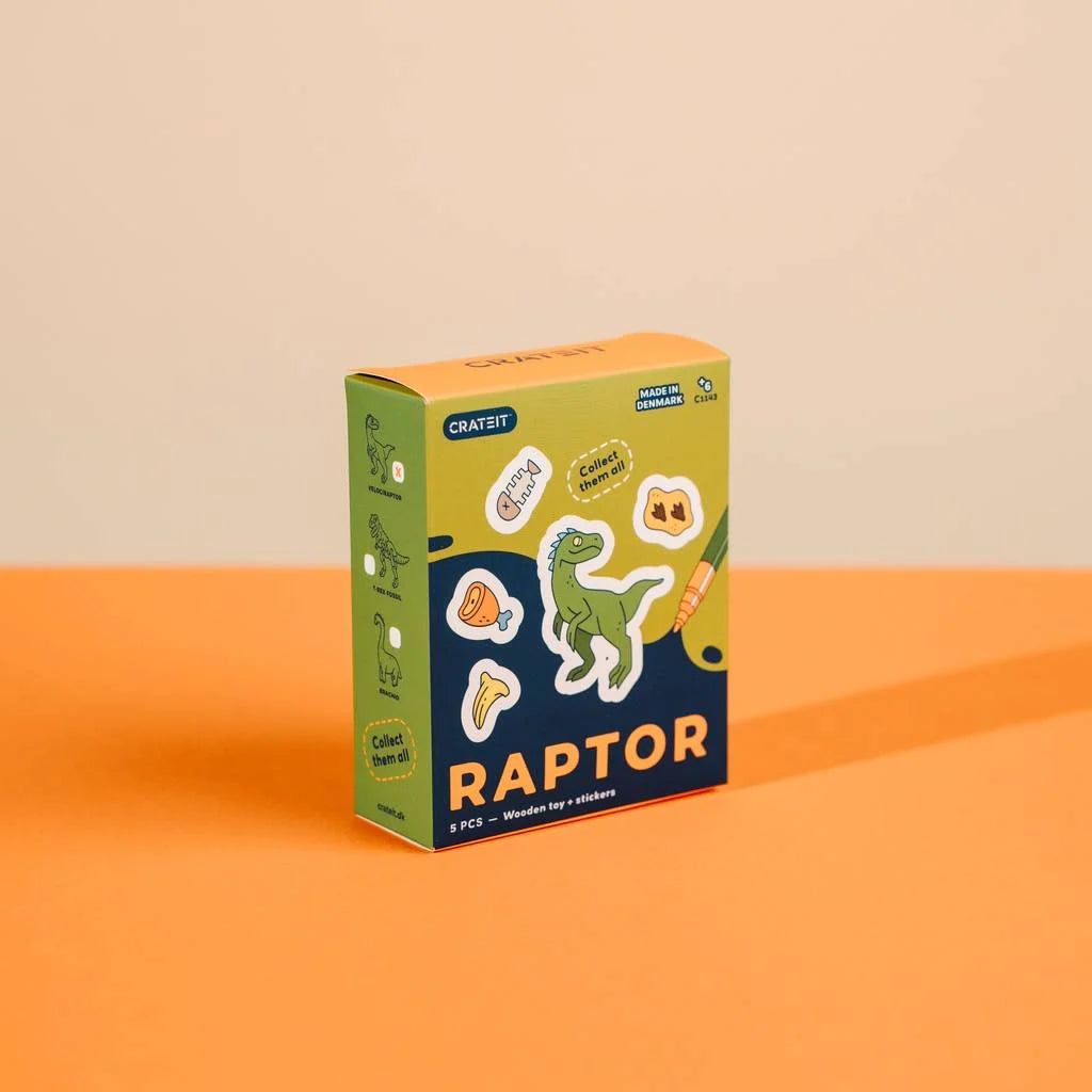 CrateIt Mini - Dinosaur Raptor