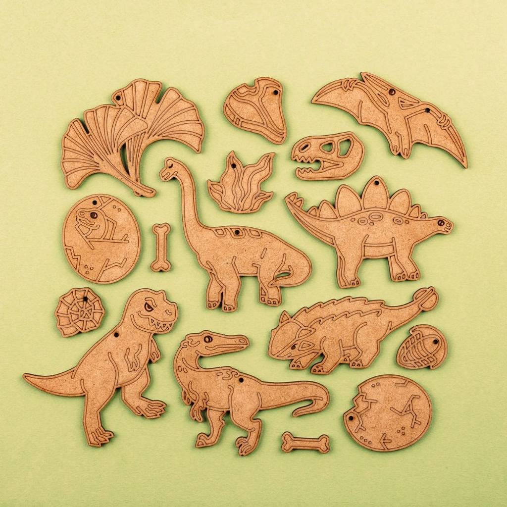 CrateIt - Dinosaur Forhistoriske Opdagelser