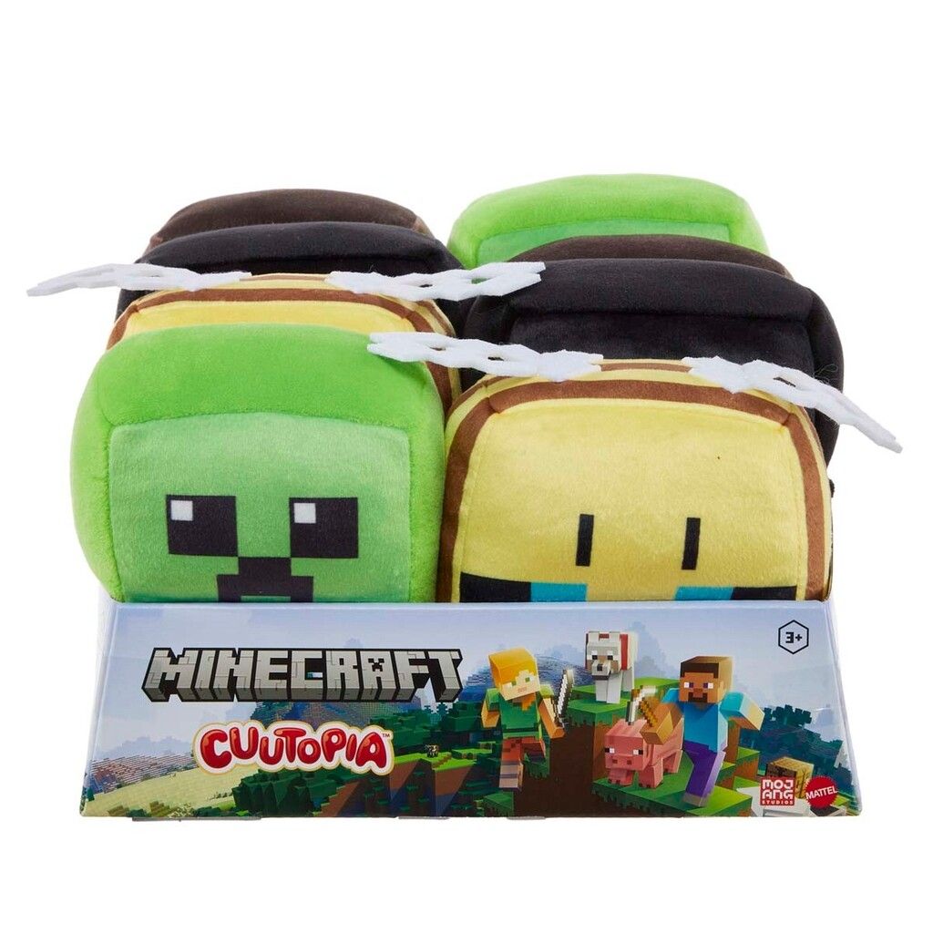 Mattel Plush Minecraft Cuutopia 12cm