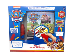 Paw Patrol Aqua Color Book Vandtegnebog
