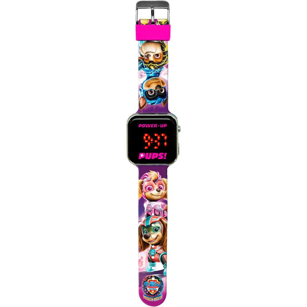 Paw patrol / Skye Led armbånds ur.