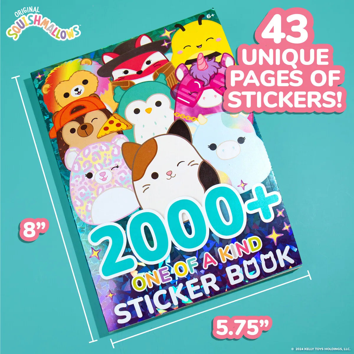Squishmallows Sticker Book