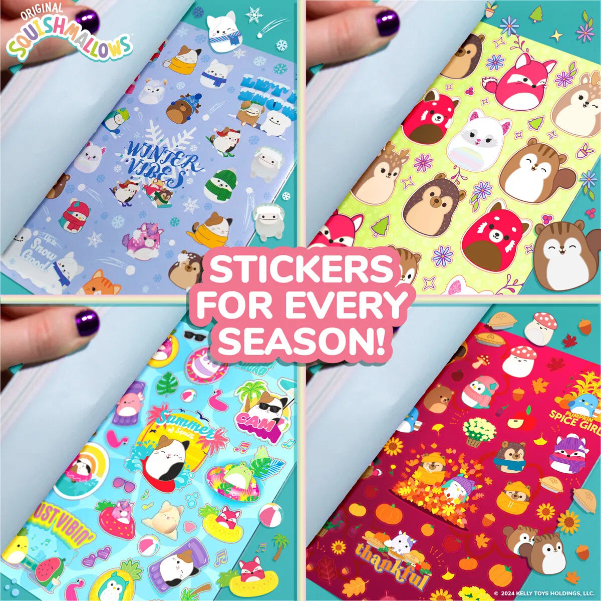 Squishmallows Sticker Book