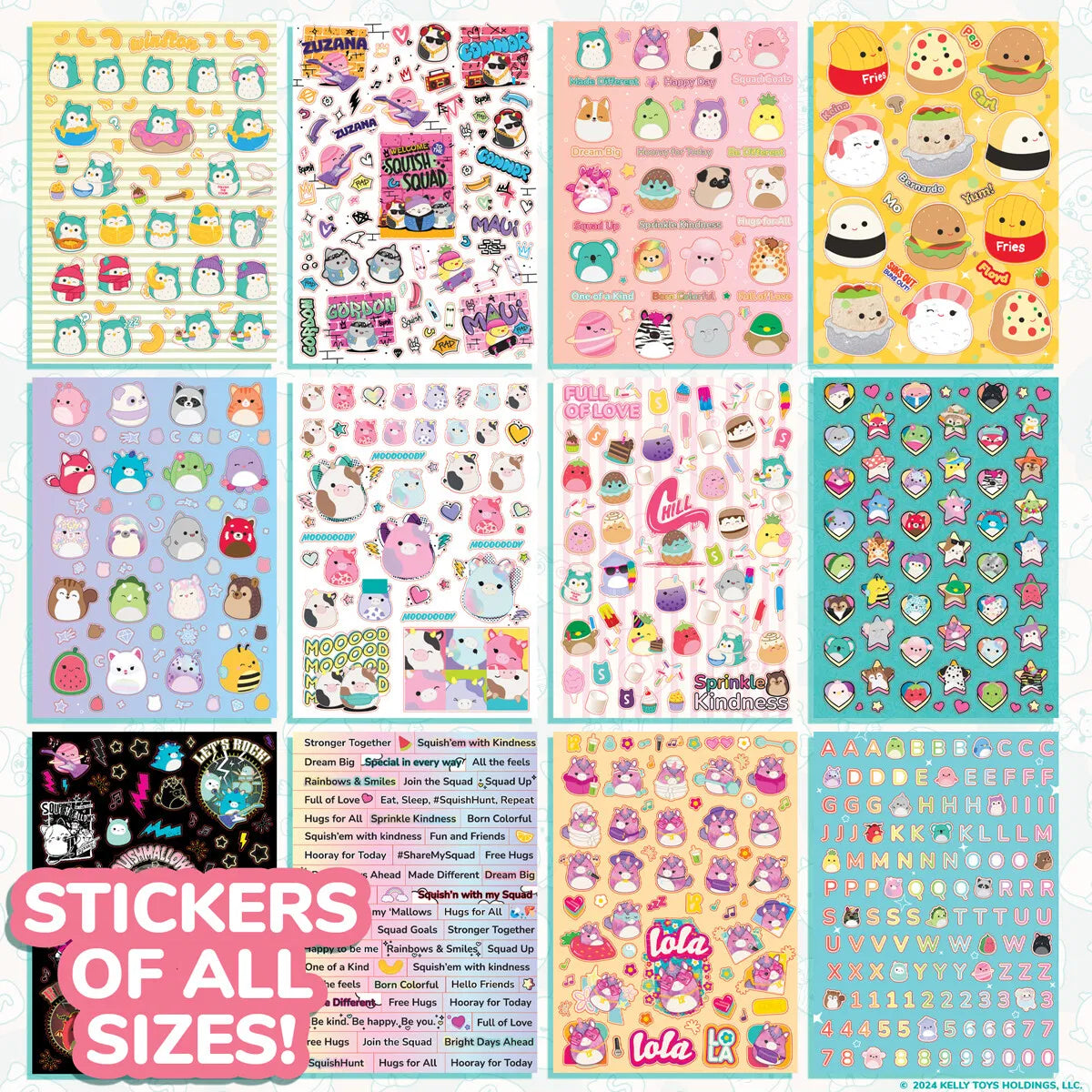 Squishmallows Sticker Book