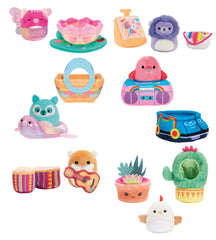 Squishmallows, som kommer med 2 dele tematilbehør