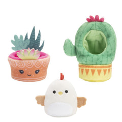Squishmallows, som kommer med 2 dele tematilbehør