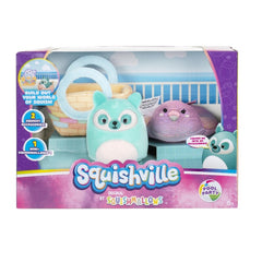 Squishmallows, som kommer med 2 dele tematilbehør