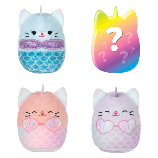 Squishmallow 4 pak, vælg mellem 2 forskellige pakker - forår 2023