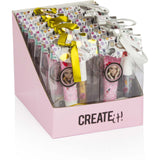 Create it, Lip gloss og body glitter.