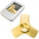 Aluminium Fidget Spinner i guld farve