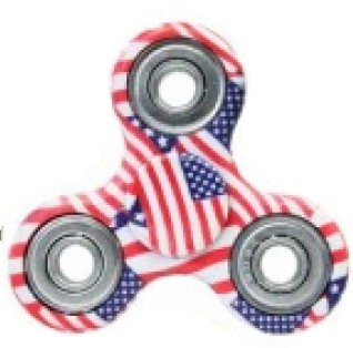 Fidget Spinner med amerikansk flag print