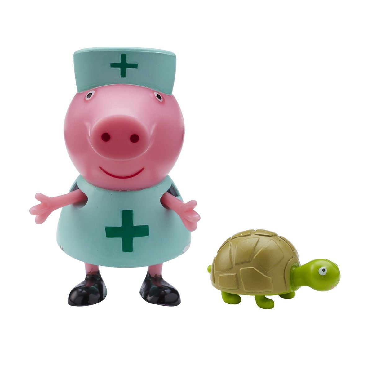 Gurli gris og Doc Hamster i flyvemaskine.