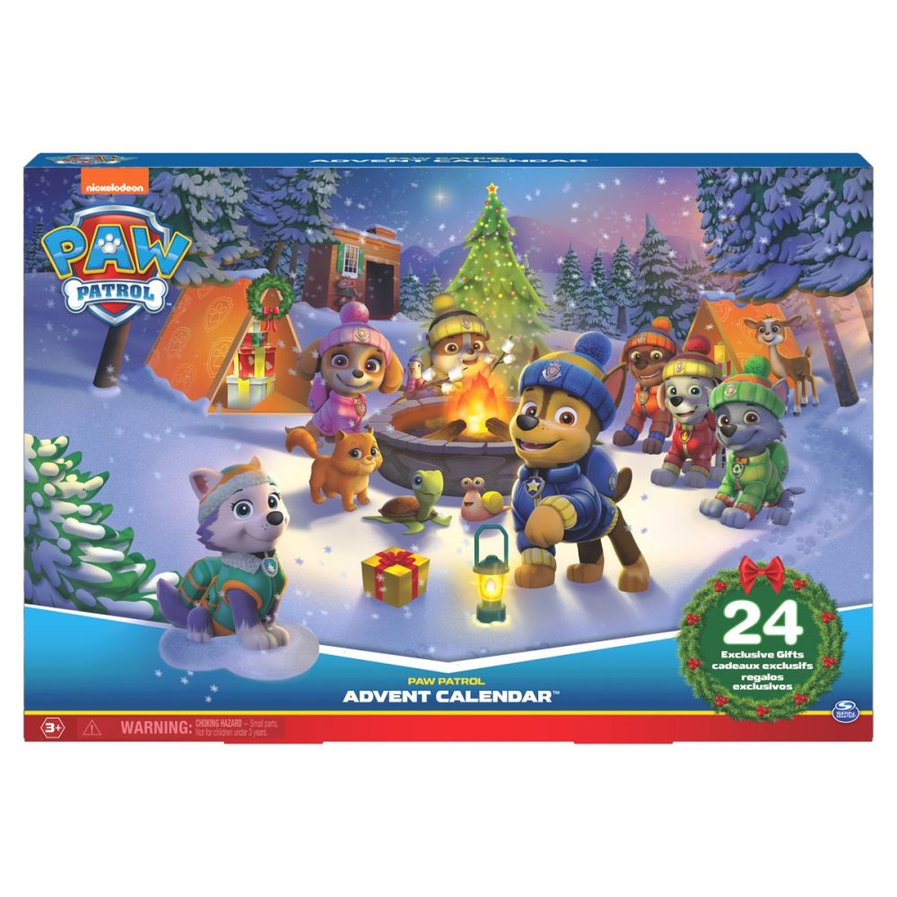 Paw patrol julekalender med legetøj (2022)