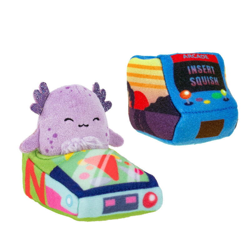 Squishmallows, som kommer med 2 dele tematilbehør