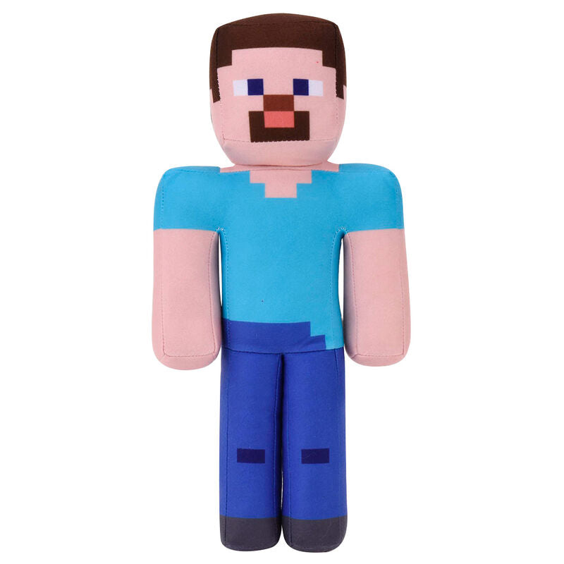 Minecraft Steve bamse på ca 35 cm.