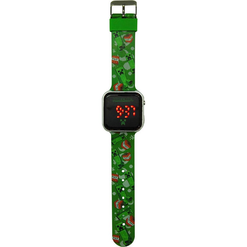 Minecraft Led armbånds ur.