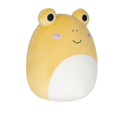 Squishmallow gul frø 30 cm.