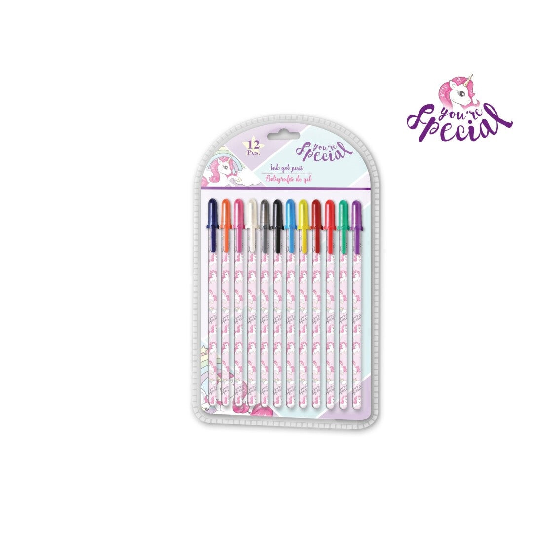 Unicorn gel farver.