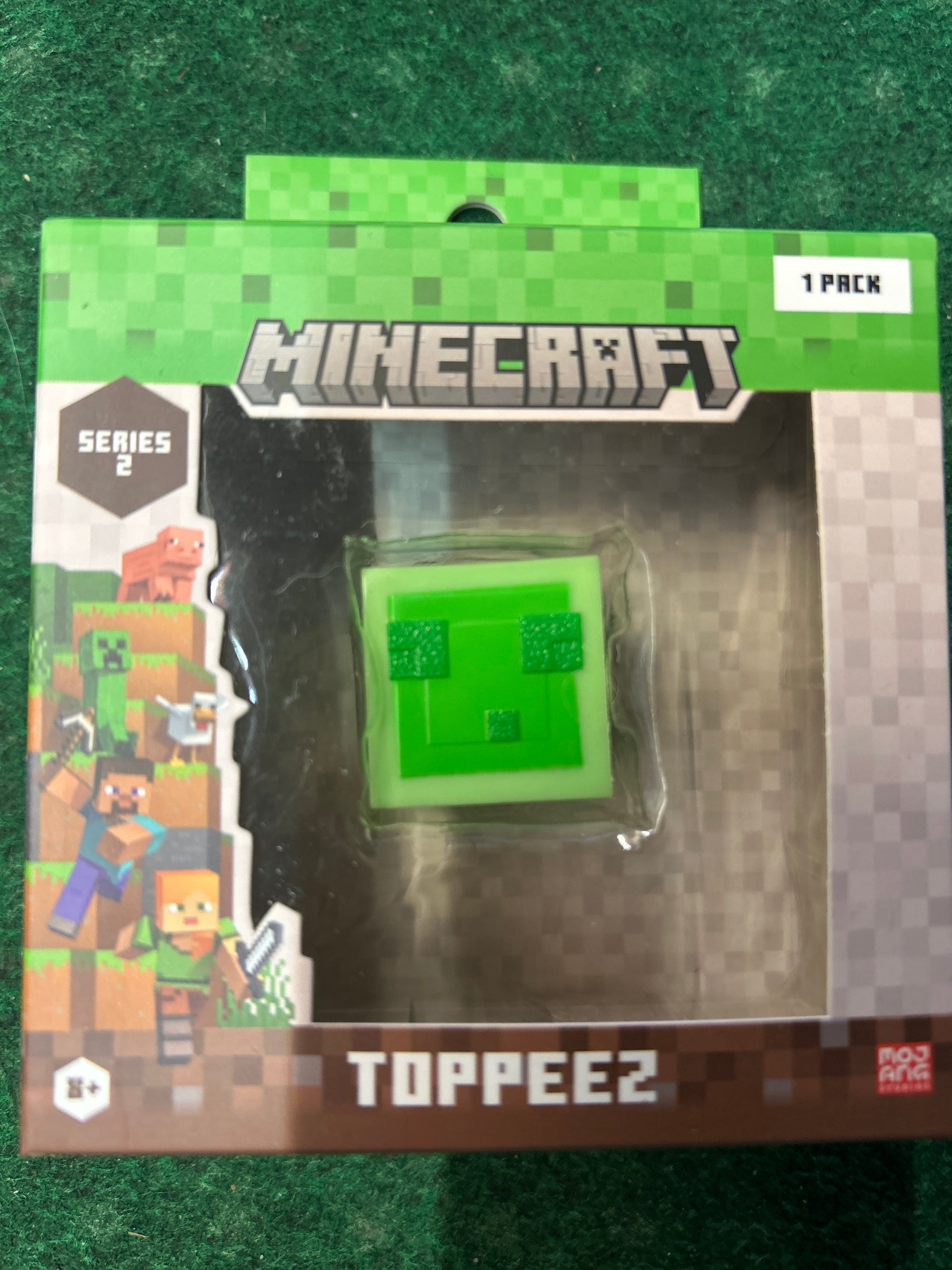 Minecraft 3D Figur 1-pak i æske ( Serie 2)
