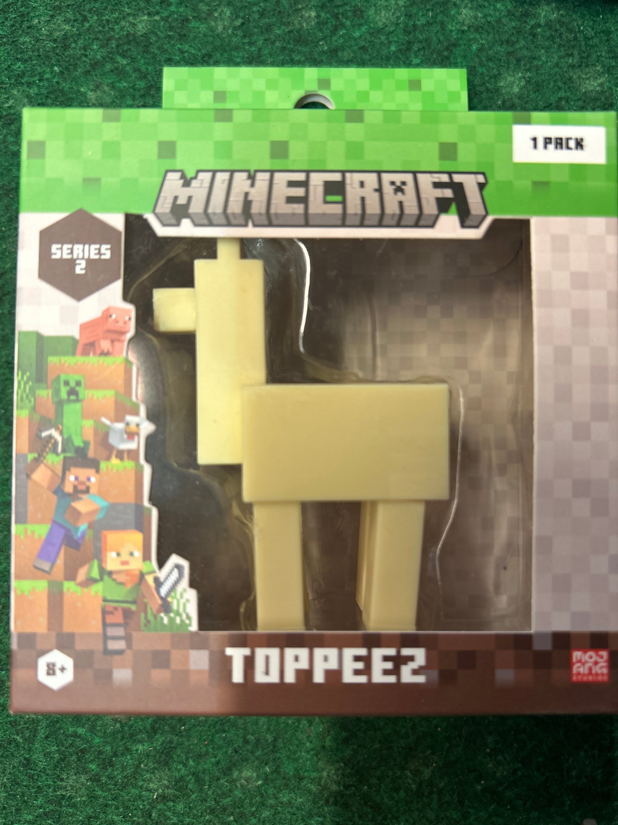 Minecraft 3D Figur 1-pak i æske ( Serie 2)