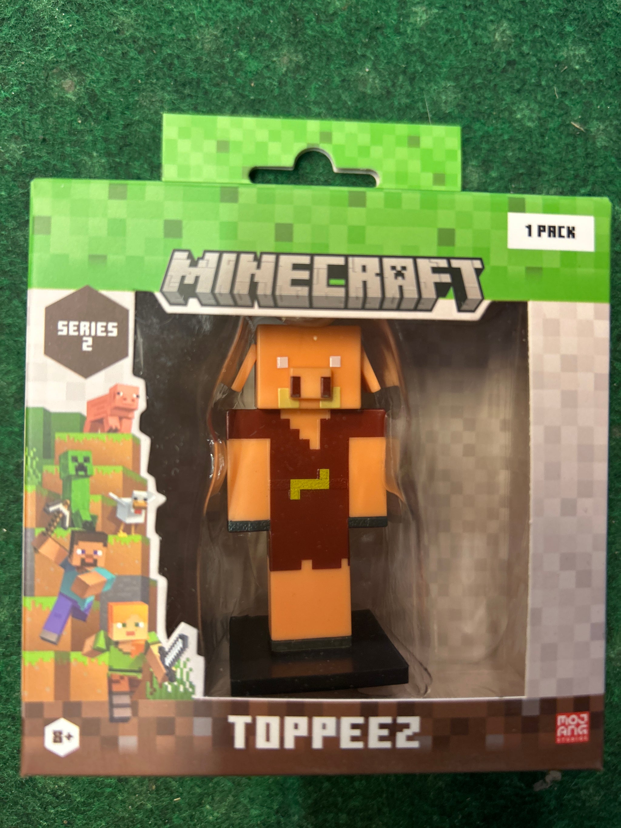 Minecraft 3D Figur 1-pak i æske ( Serie 2)