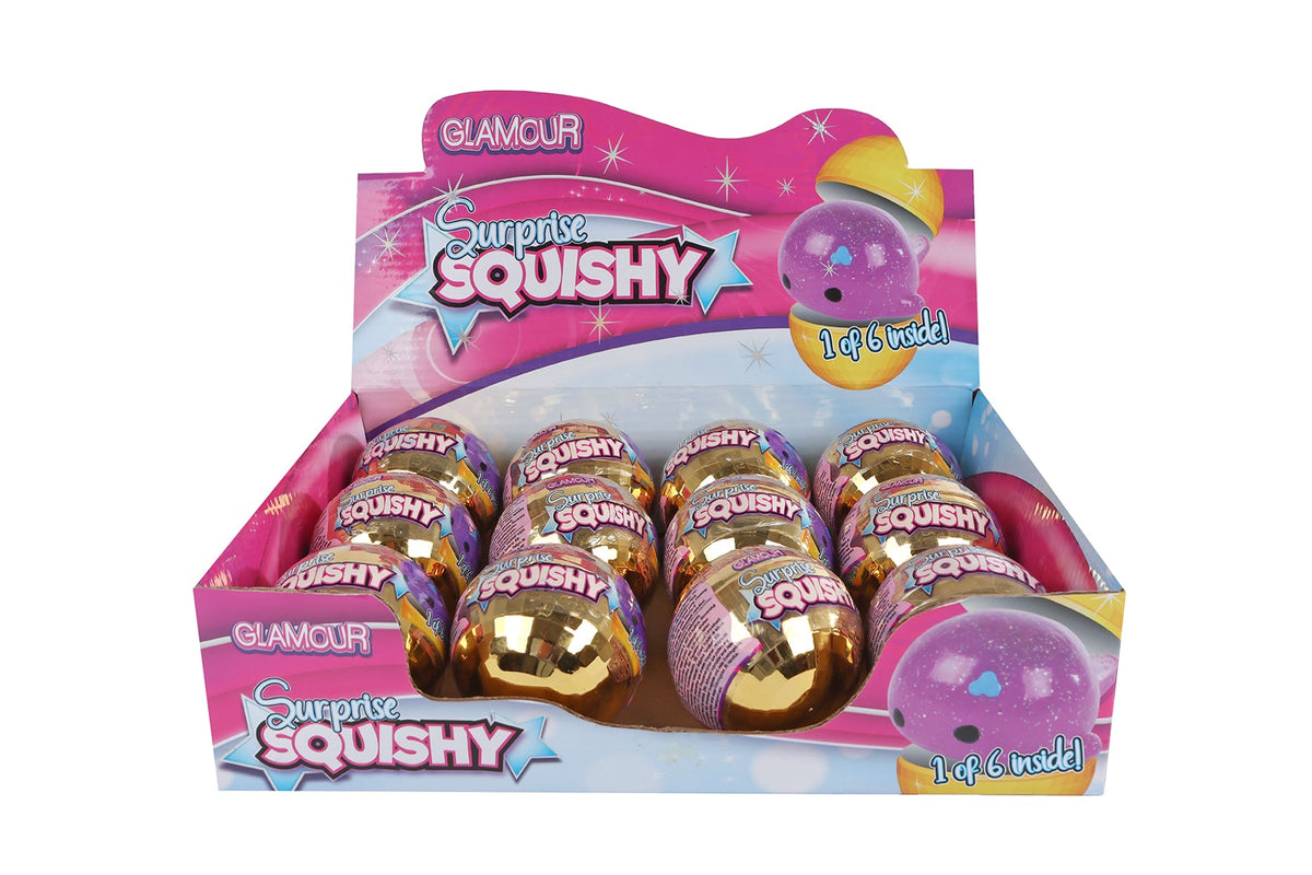 Trend Toys Glitter Overraskelsesbold med Squishy