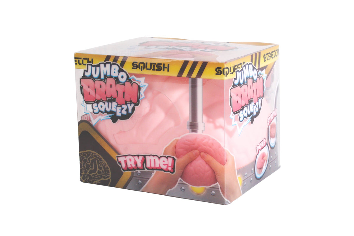 Jumbo Squeeze Big Brain Squishy – 16 cm Hjernelegetøj