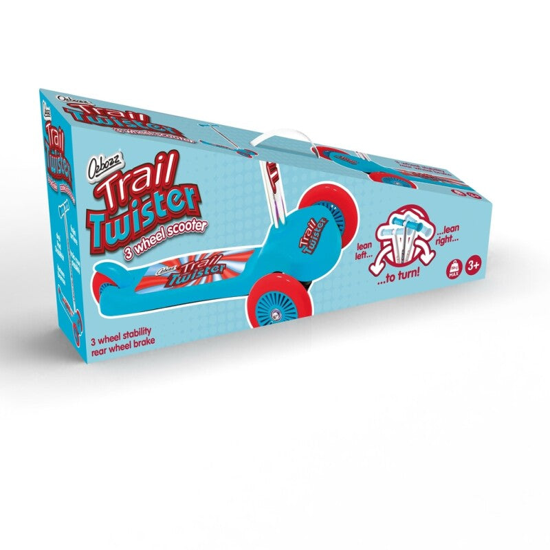 Trail Twist Løbehjul Blå Ozbozz