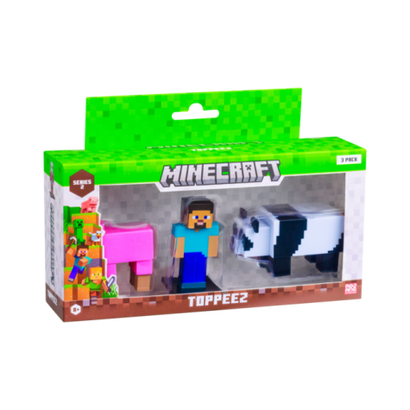 Minecraft 3D Figur 3-pak æske (Serie 2)