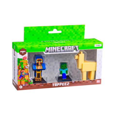 Minecraft 3D Figur 3-pak æske (Serie 2)