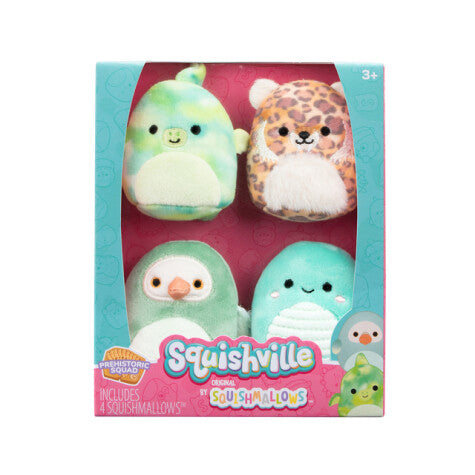 Squishmallow 4 pak - efterår 2023