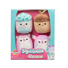 Squishmallow 4 pak - efterår 2023