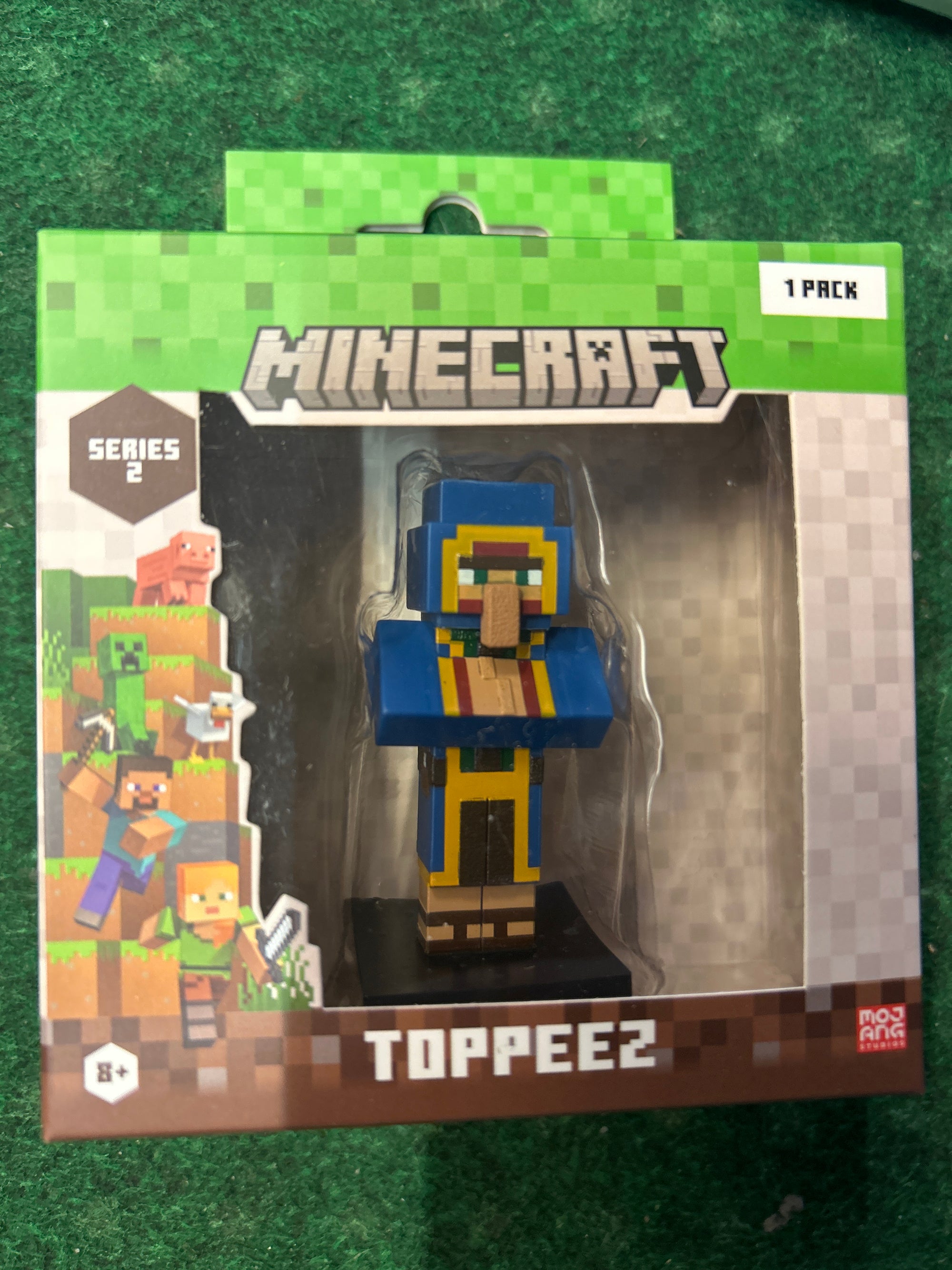 Minecraft 3D Figur 1-pak i æske ( Serie 2)