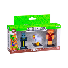 Minecraft 3D Figur 3-pak æske (Serie 2)