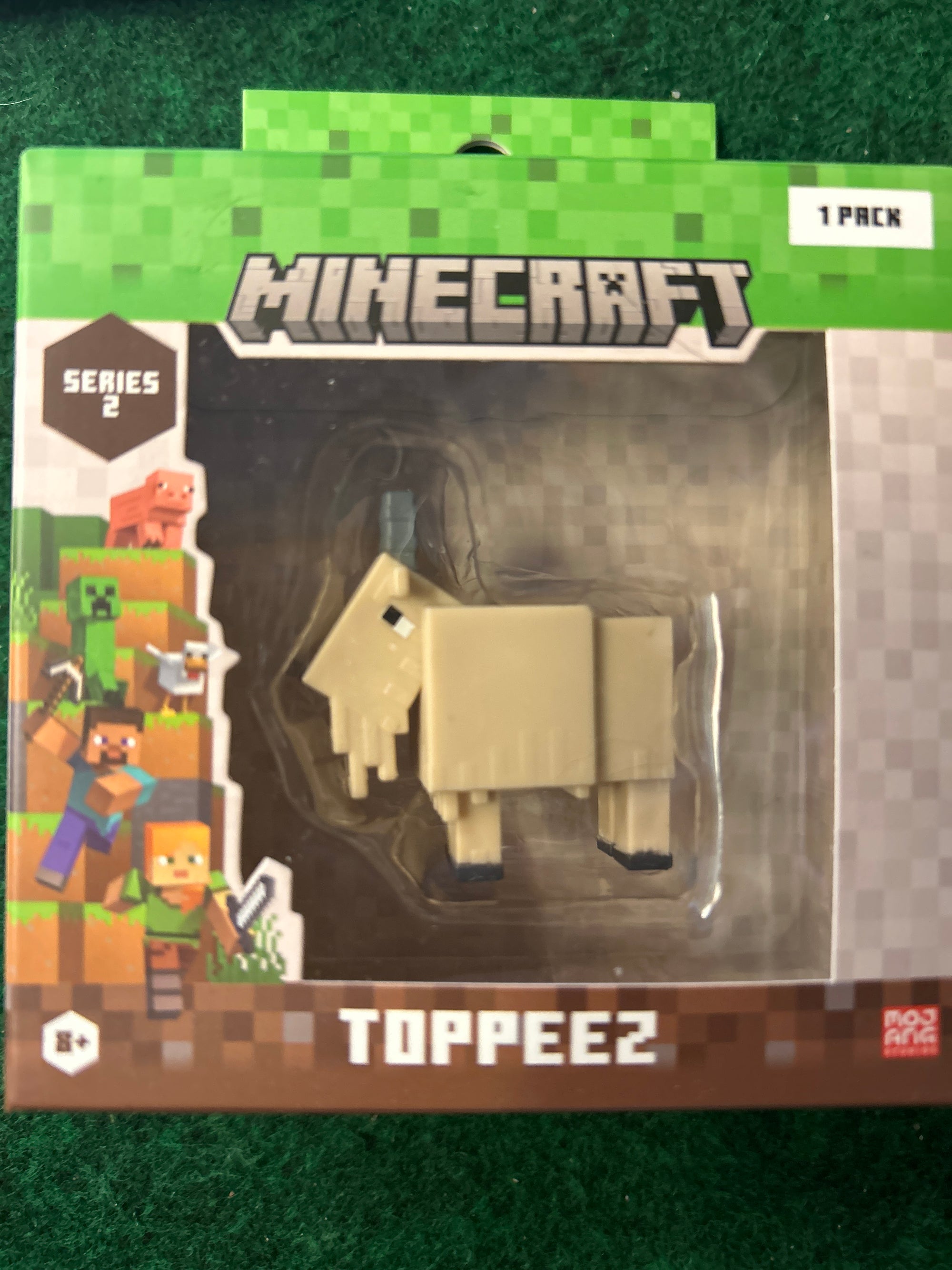 Minecraft 3D Figur 1-pak i æske ( Serie 2)