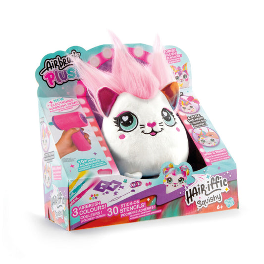 AIRBRUSH PLUSH Hair'iffic (17cm Squish Pal)
