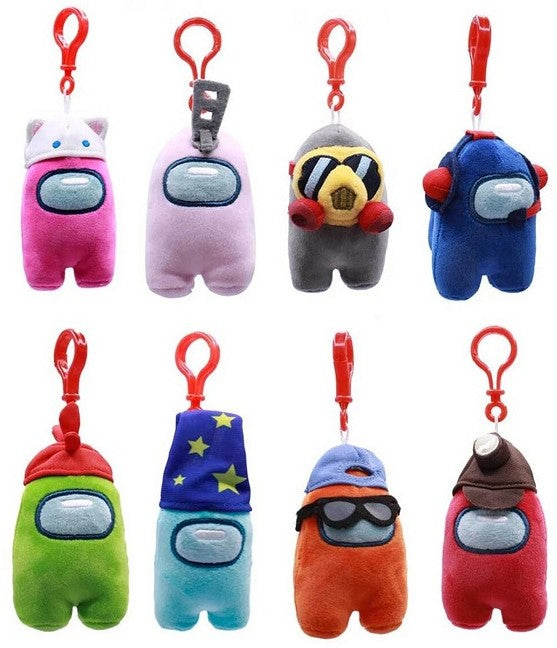Among Us Blindbag Plush Bagclip Hangers 12cm