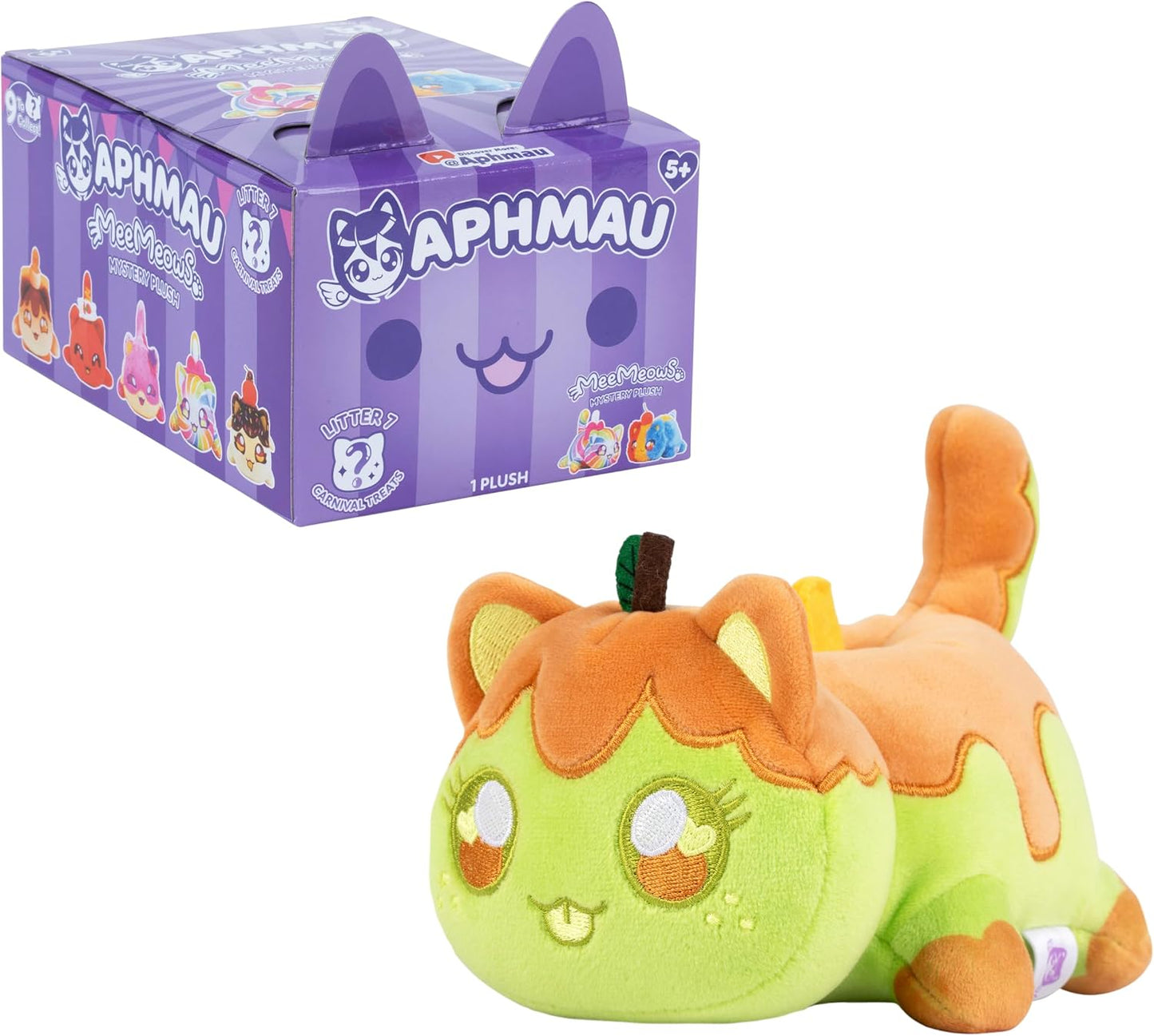 Aphmau MeeMeows Vinyl Plys Nøglering - 15 cm Samleobjekt
